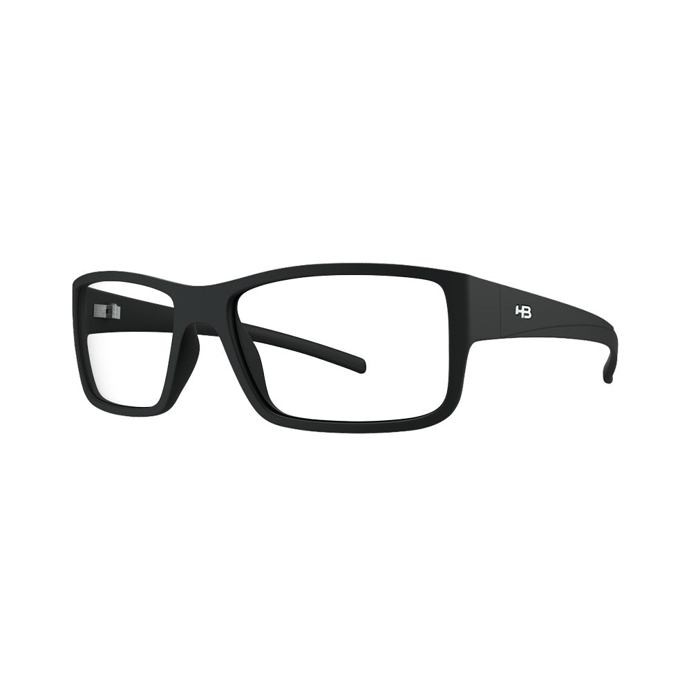 Óculos de Grau HB Polytech M 93017 Matte Black - Lente 5,6 Cm - Loja HB