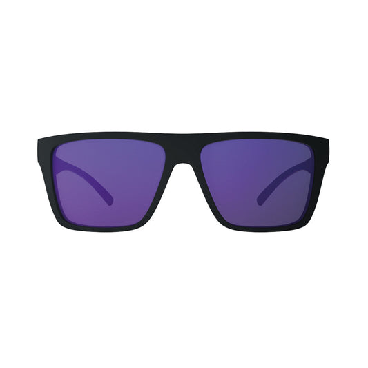 Óculos de Sol HB Floyd Matte Black/ Blue Espelhado - Loja HB