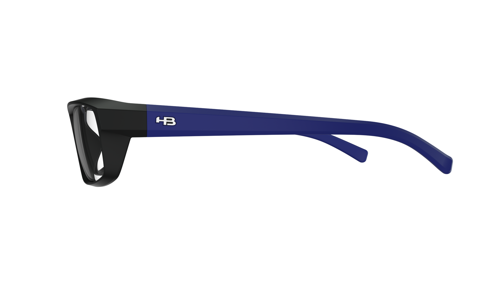 Óculos de Grau HB Polytech M 93055 Black/ Matte Blue - Lente 5,4 Cm - Loja HB