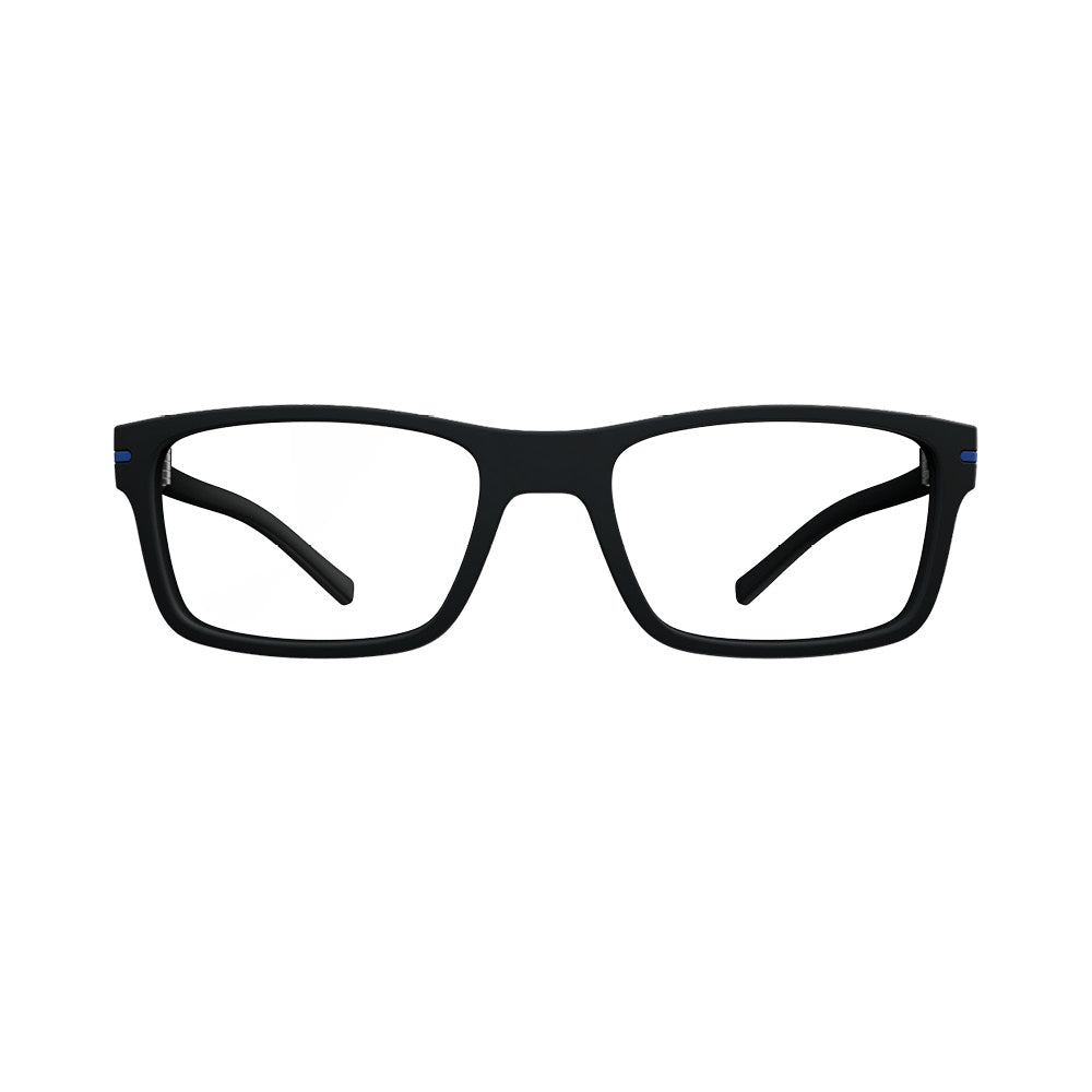 Óculos de Grau HB Polytech 93131 Matte Black D. Blue Lente 5,3 Cm - Loja HB