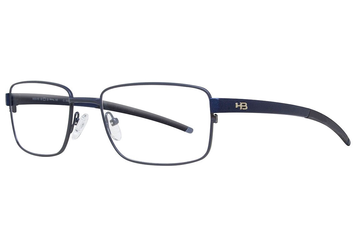 Óculos de Grau HB Duotech M 93423 Matte Graphitte Matte Navy Lente 5,5 Cm - Loja HB