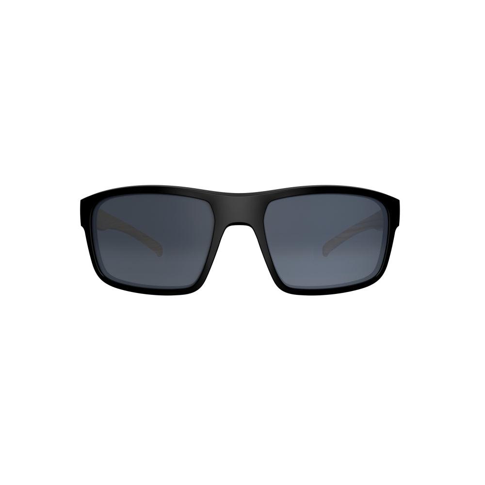 Óculos de Sol HB Overkill Retangular Matte Black/Wood Polarized Gray - Solar - TAM 56 mm - Loja HB