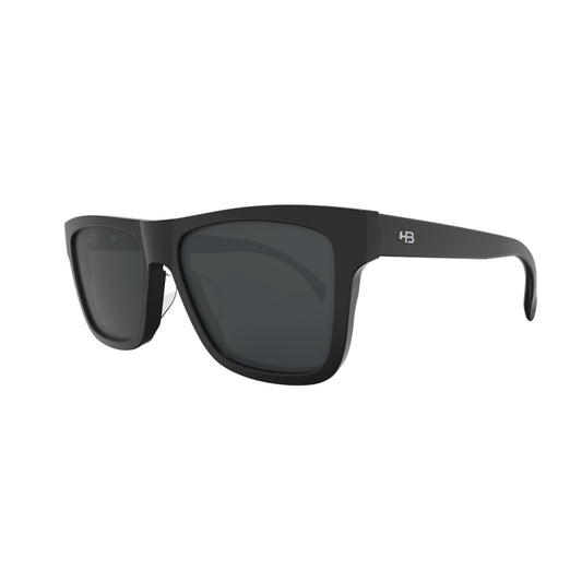 Óculos de Sol HB T-Drop Matte Black/ Gray Lente 5,5 cm - Loja HB