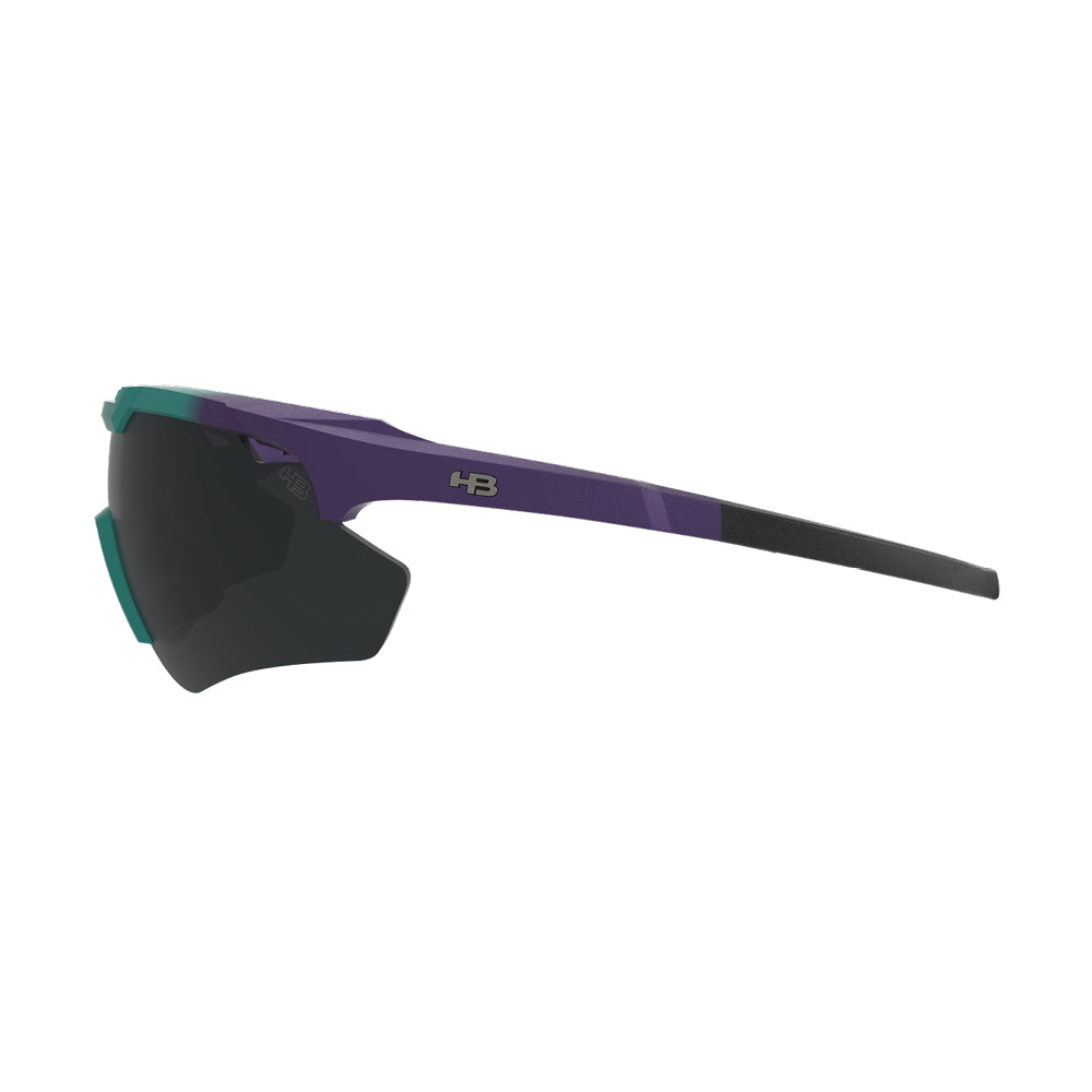 HB Shield Comp. 2.0 Matte Graphite Purple Turquese 2 Gray - Solar - TAM 141 mm