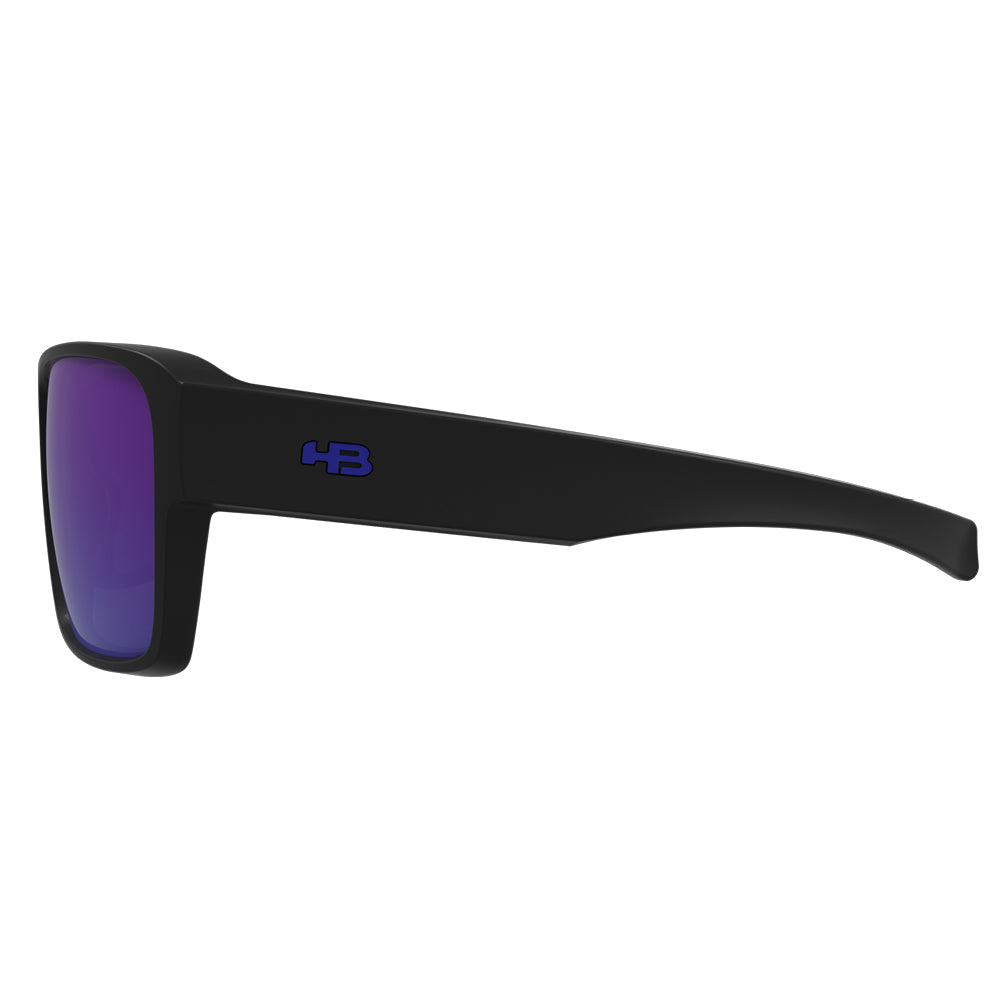 Óculos de Sol HB The Pass M Black D Blue/ Blue Chrome Lente 5,9 cm - Loja HB