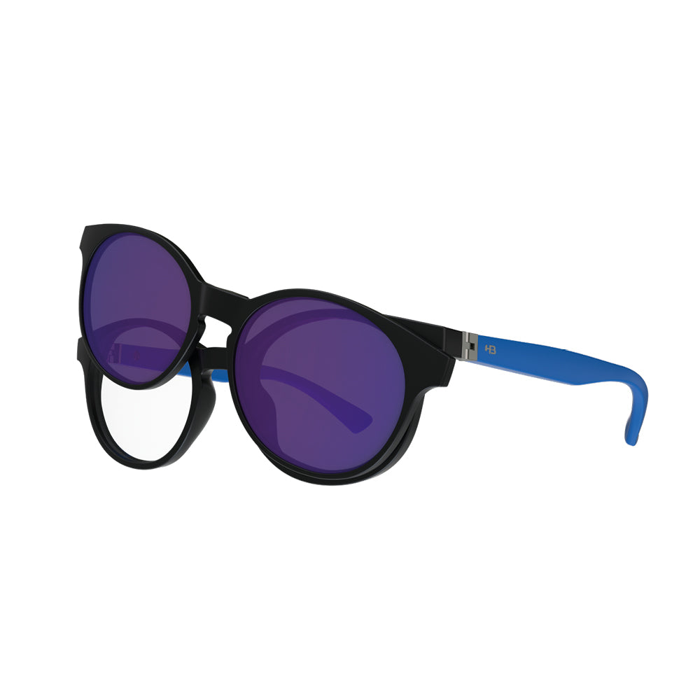 HB Switch 0456 Black/ Matte Blue/ Polarized Blue - Armação - Loja HB