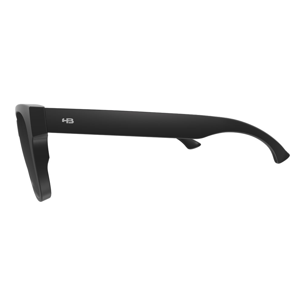 Óculos de Sol HB Sultan Matte Black/ Gray Polarized Lente 5,3 cm - Loja HB