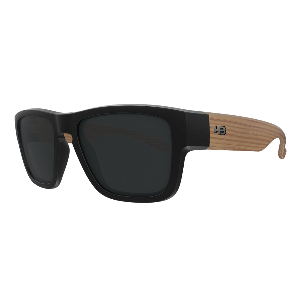 HB H-Bold Matte Black/ Dark Wood Gray - Solar - Loja HB