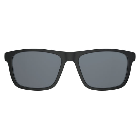 Clip On para Óculos de Grau HB Switch 0351 Matte Black/ Gray Polarized