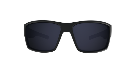 Óculos de sol HB Narrabeen Matte Black/ Gray Lente 6,5 cm - Loja HB