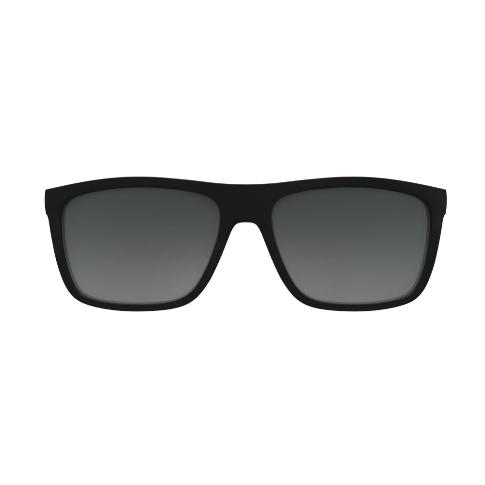 Clip On para Óculos de Grau HB Switch 0380 Matte Black/ Polarized Gray - Loja HB