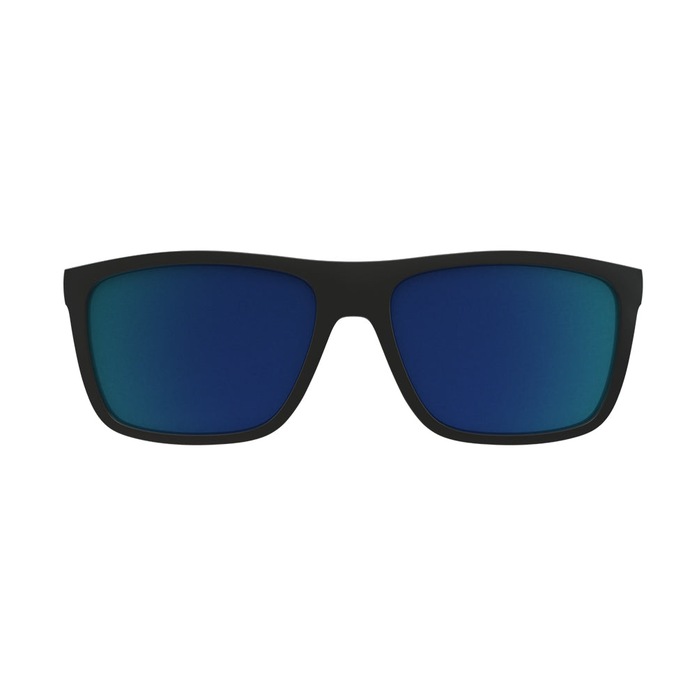 Clip On para Óculos de Grau HB Switch 0380 Matte Black/ Polarized Blue - Loja HB