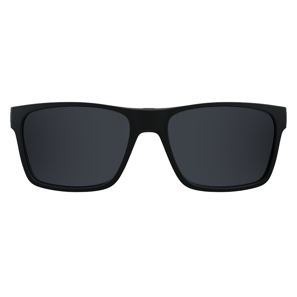 Clip On para Óculos de Grau HB Switch 0339 Matte Black/ Polarized Gray - Lente 5,3 cm - Loja HB