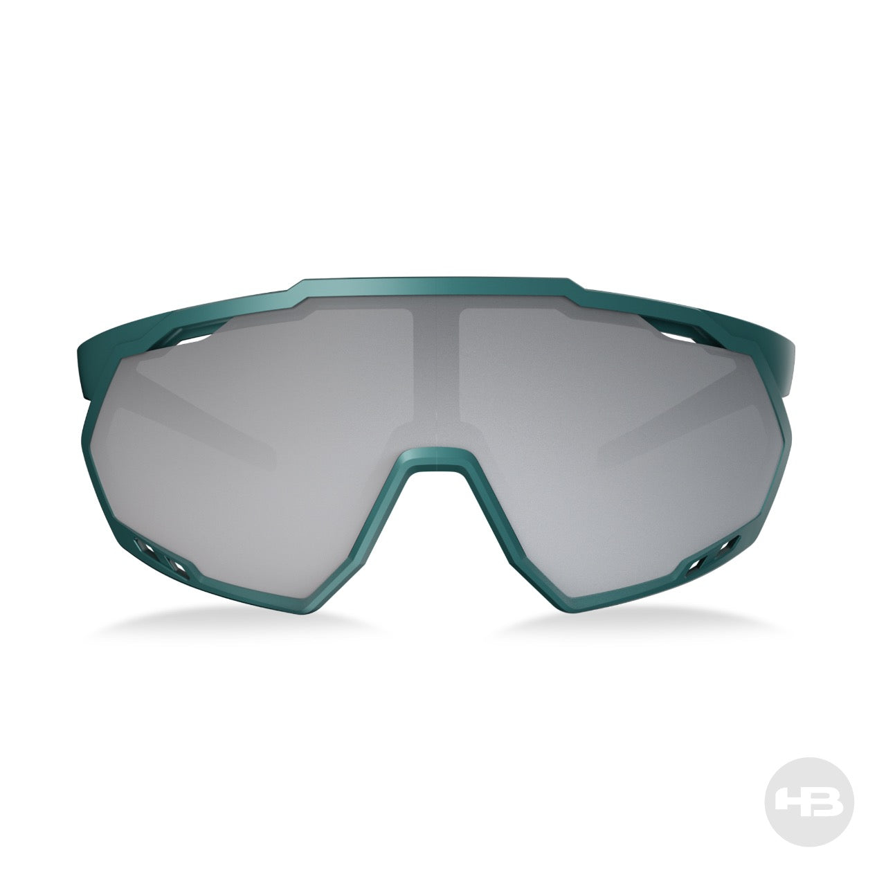 Óculos de Sol HB Spin Gradient Dark Green/ Silver/ Cristal - Lente 14,6 cm - Loja HB