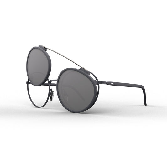 Óculos de Grau HB Switch 0420 Clip On Graphite M Graphite / Polarized Silver - Loja HB