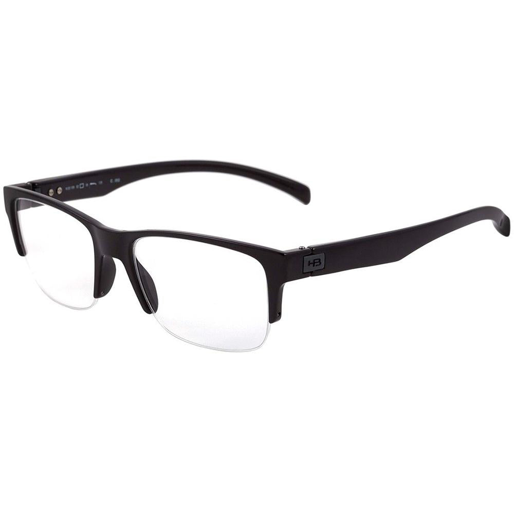 Óculos de Leitura HB Polytech M 93109 Gloss Black - Lente 5,2 Cm - Loja HB