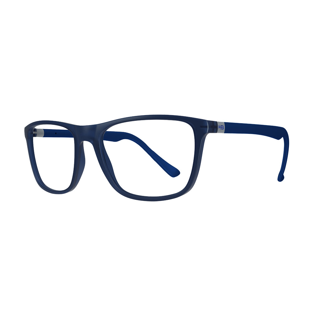 Óculos de Grau HB Polytech 0366 Matte Ultra Blue Military - Loja HB
