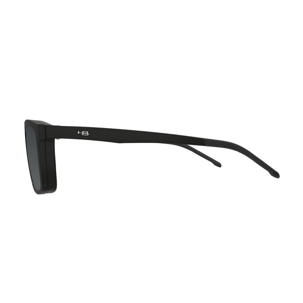 Óculos de Grau HB 0380 Switch Clip On Matte Black/ Polarized Gray - Loja HB