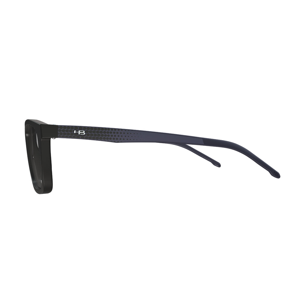 Óculos de Grau HB 0380 Switch Clip On Print Dots Blue/ Polarized Gray - Loja HB