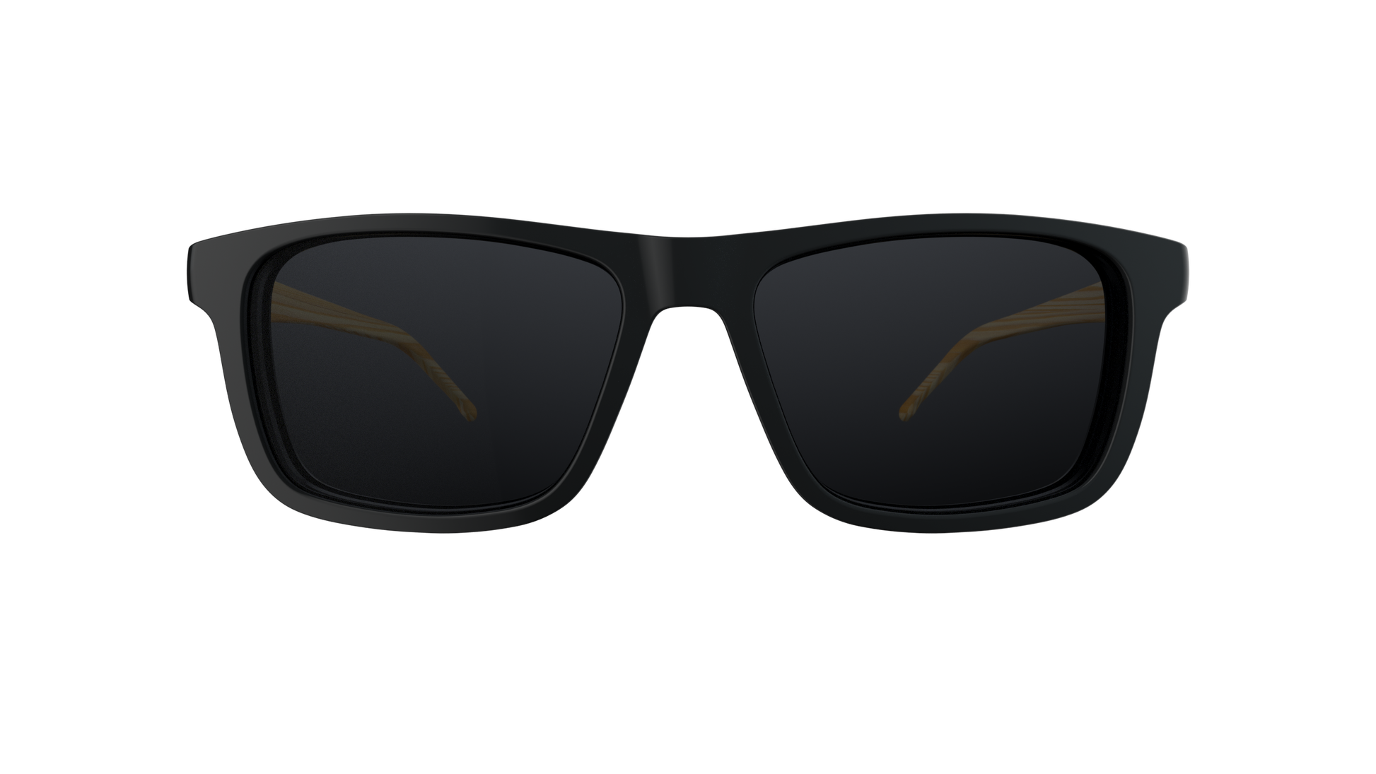 Óculos de Grau HB 0351 Switch Clip On Matte Black Wood/ Gray Polarized lente 5,2 - Loja HB