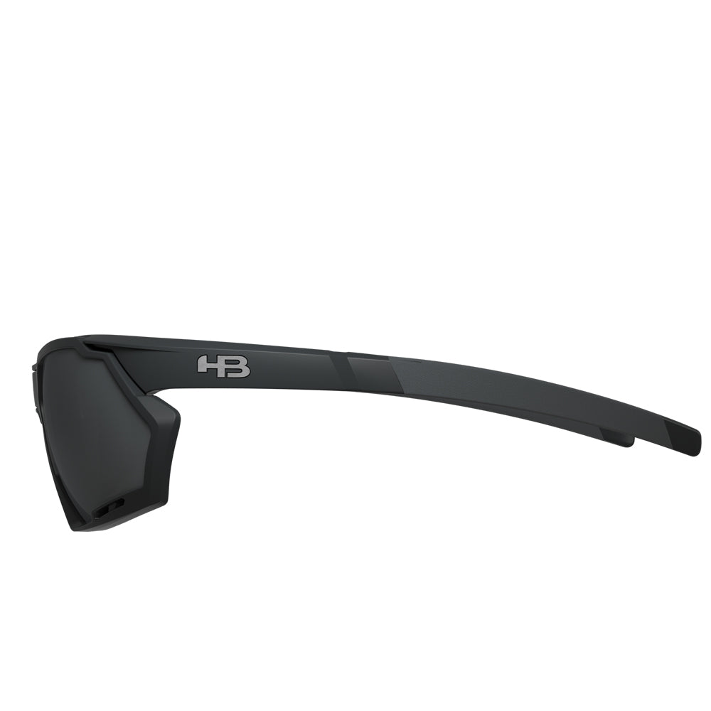 Óculos de Grau HB Rush Clip On Matte Black/ Gray - Loja HB