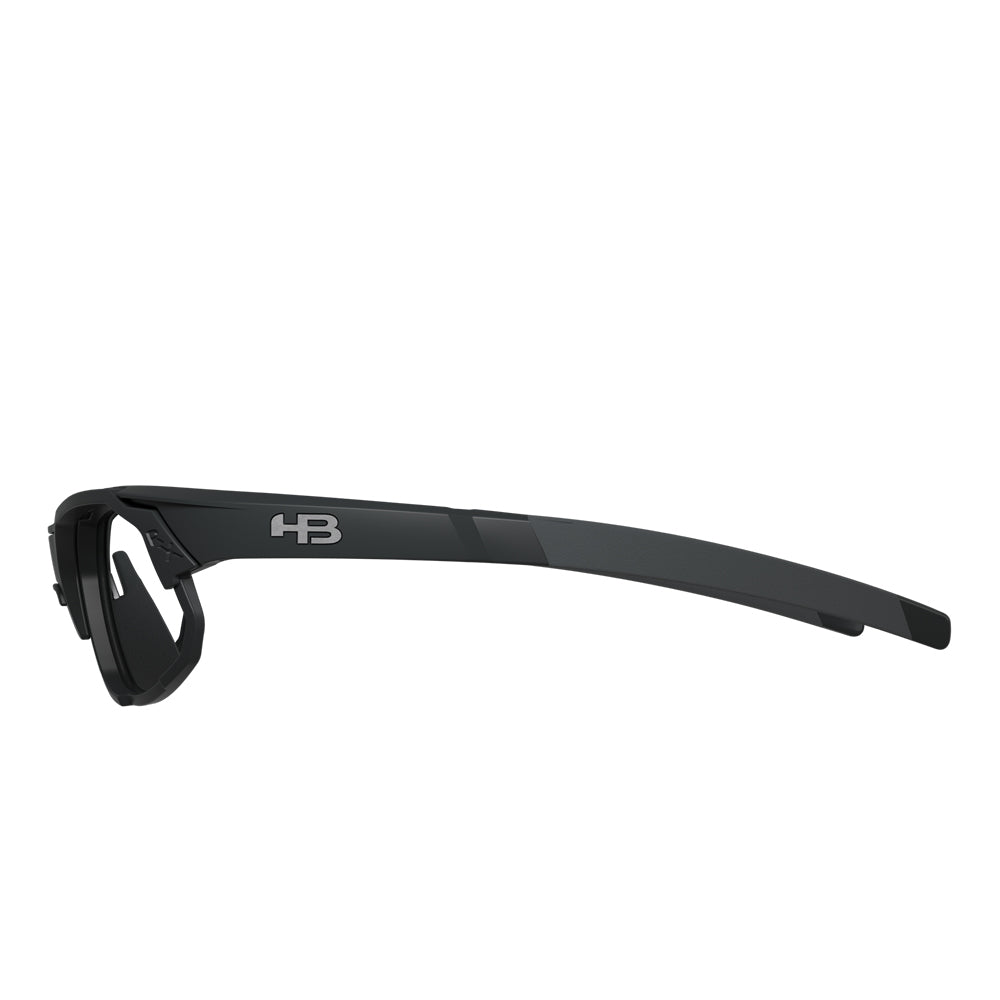 Óculos de Grau HB Rush Clip On Matte Black/ Gray - Loja HB
