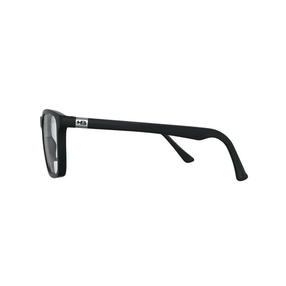 Óculos de Grau HB Polytech 0367 Matte Black - Lente 5,7 cm - Loja HB