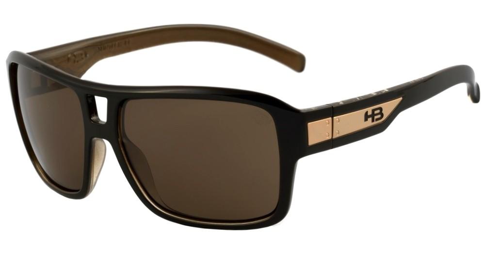Óculos de Sol HB Storm Black Gold/ Brown - Loja HB